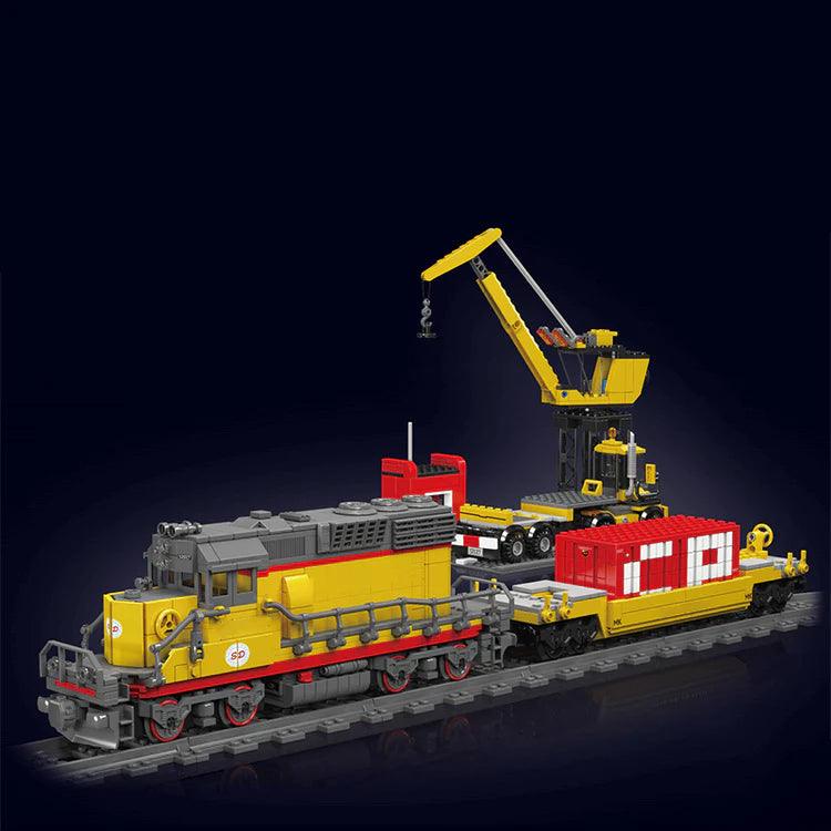 EMD SD40 vrachttrein met kraan 1169 delig BLOCKZONE @ 2TTOYS BLOCKZONE €. 202.99