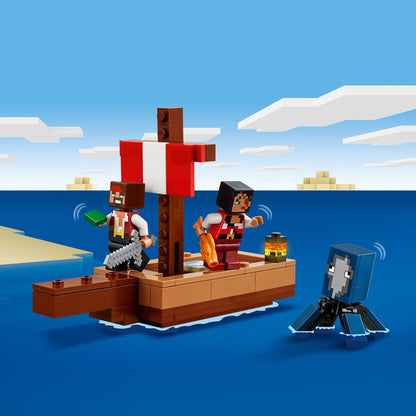 LEGO De Piratenschipreis - Zeil het avontuur tegemoet 21259 Minecraft (Pre-Order: verwacht juni) LEGO MINECRAFT @ 2TTOYS LEGO €. 12.49