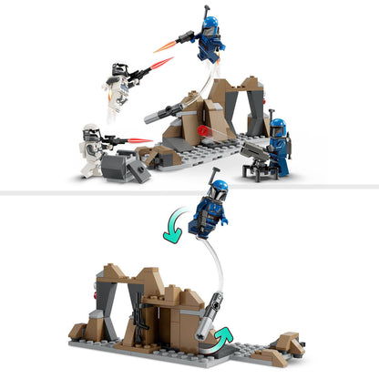 LEGO Hinderlaag op Mandalore Battle Pack 75373 StarWars (Pre-Order: verwacht) LEGO STARWARS @ 2TTOYS LEGO €. 18.49