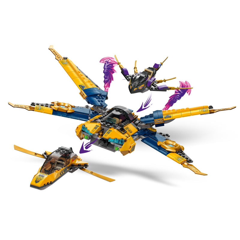 LEGO Ras &amp; Arins Super-Sturmflugzeug 71833 Ninjago