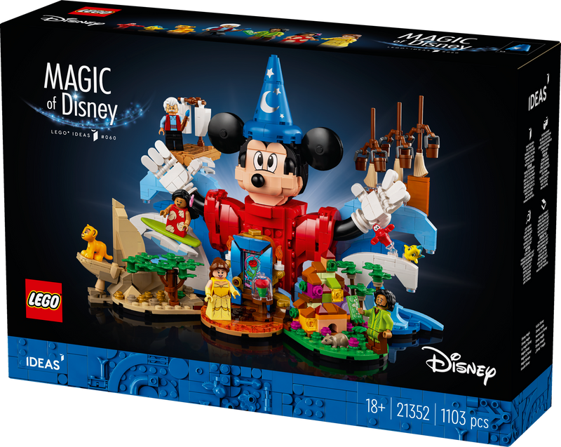 LEGO Disney 100 Celebration: Ein magisches Bauabenteuer 21352 Ideen