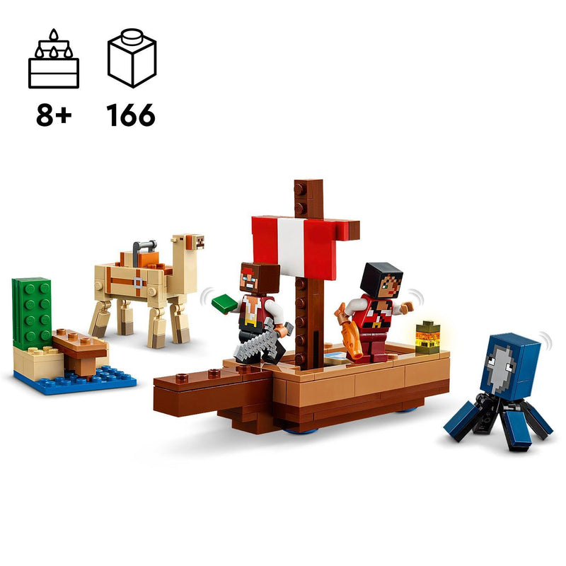 LEGO De Piratenschipreis - Zeil het avontuur tegemoet 21259 Minecraft (Pre-Order: verwacht juni) LEGO MINECRAFT @ 2TTOYS LEGO €. 12.49