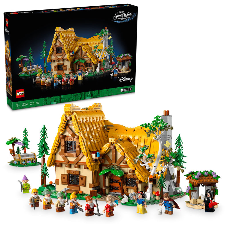 LEGO Schneewittchen und das Haus der sieben Zwerge 43242 Disney