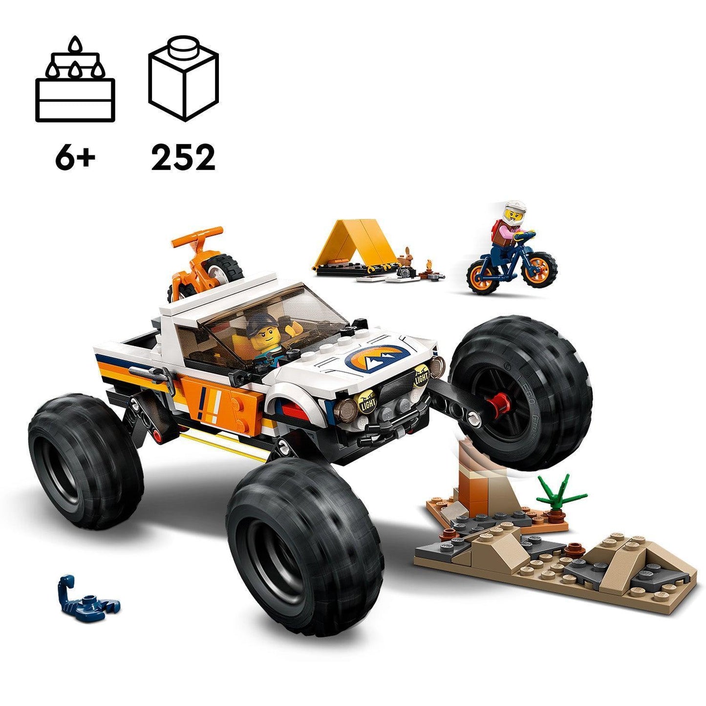 LEGO 4x4 Off-Roader Adventures 60387 City LEGO CITY @ 2TTOYS LEGO €. 29.99