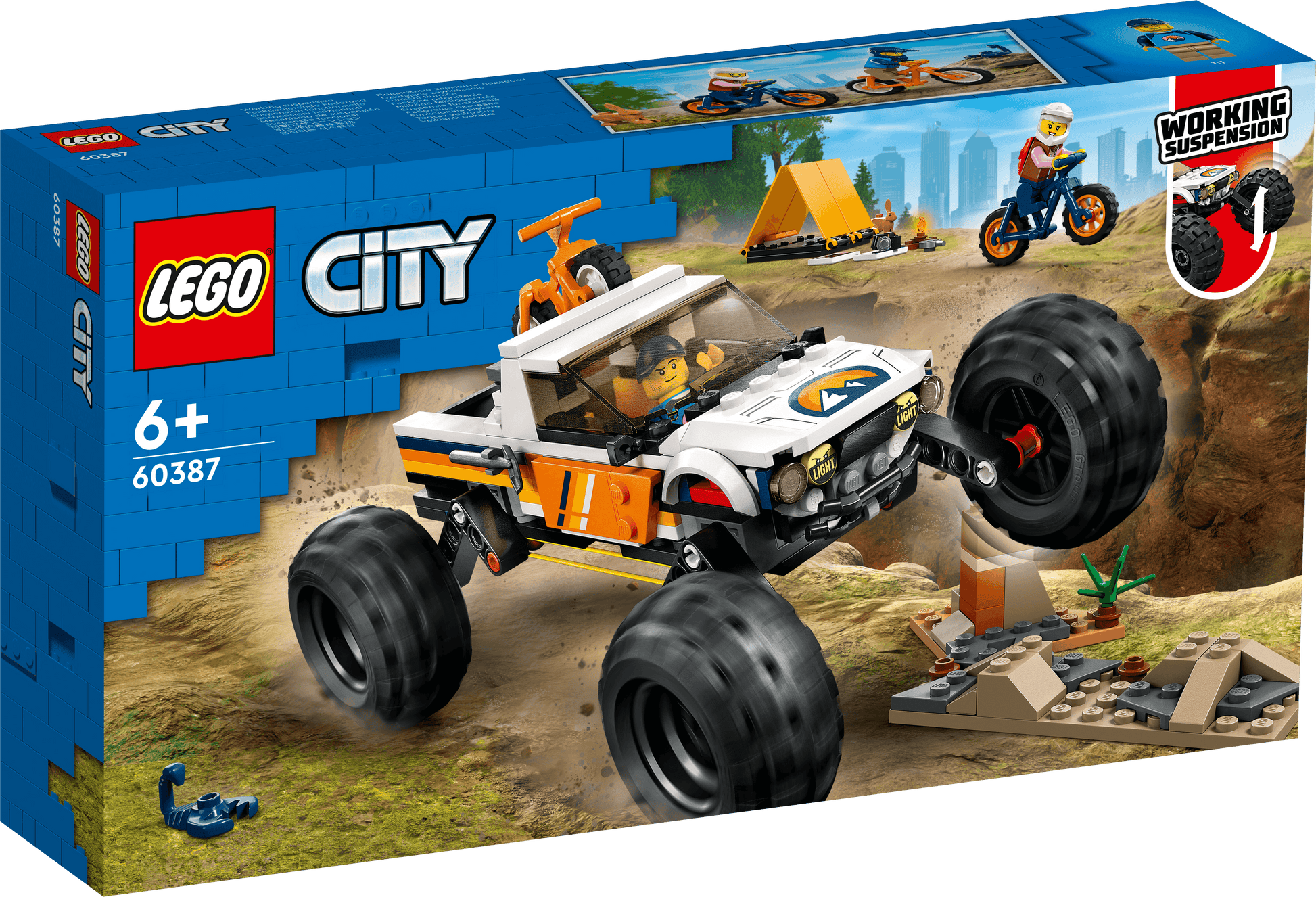 LEGO 4x4 Off-Roader Adventures 60387 City LEGO CITY @ 2TTOYS LEGO €. 29.99