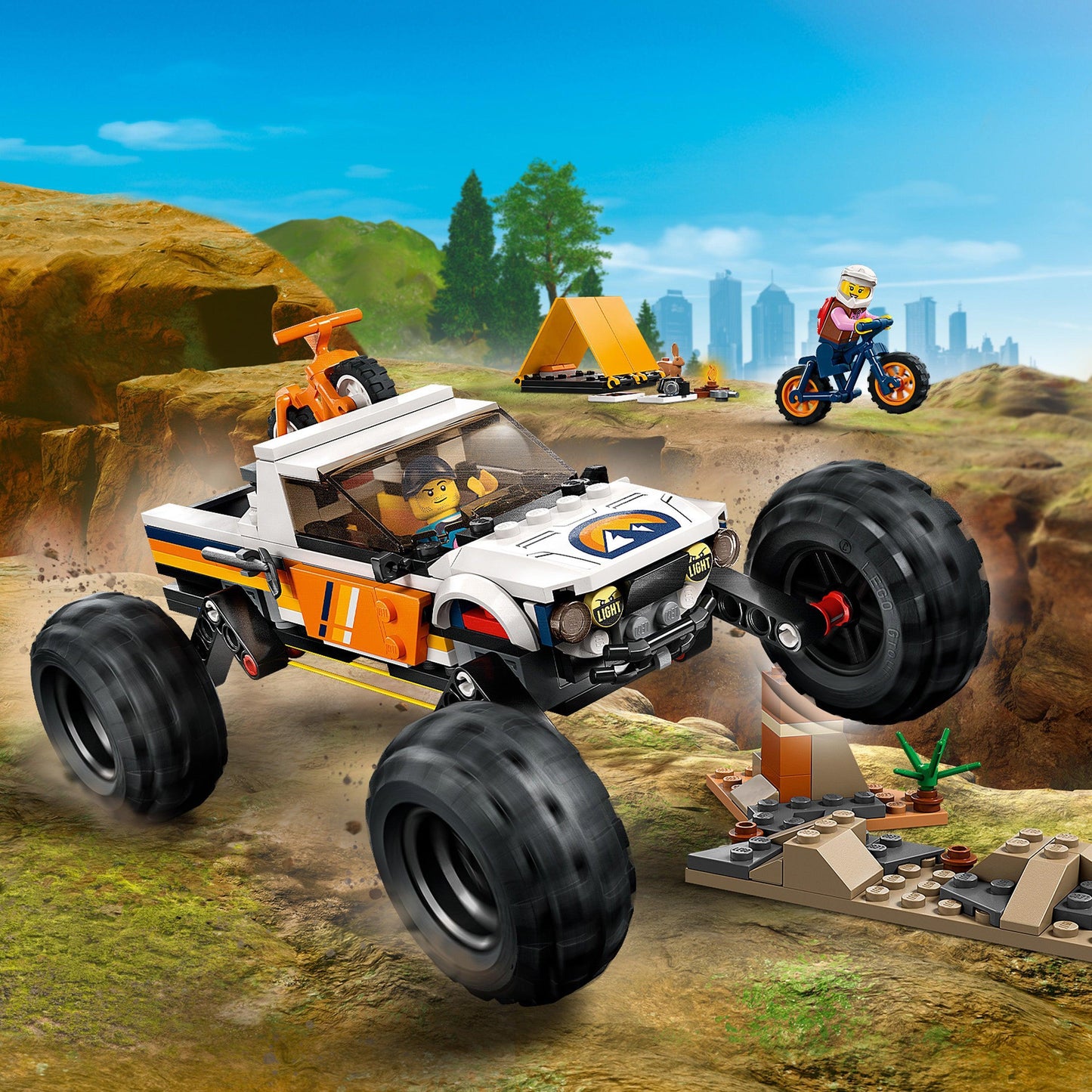 LEGO 4x4 Off-Roader Adventures 60387 City LEGO CITY @ 2TTOYS | Official LEGO shop😊🥰 LEGO €. 29.99