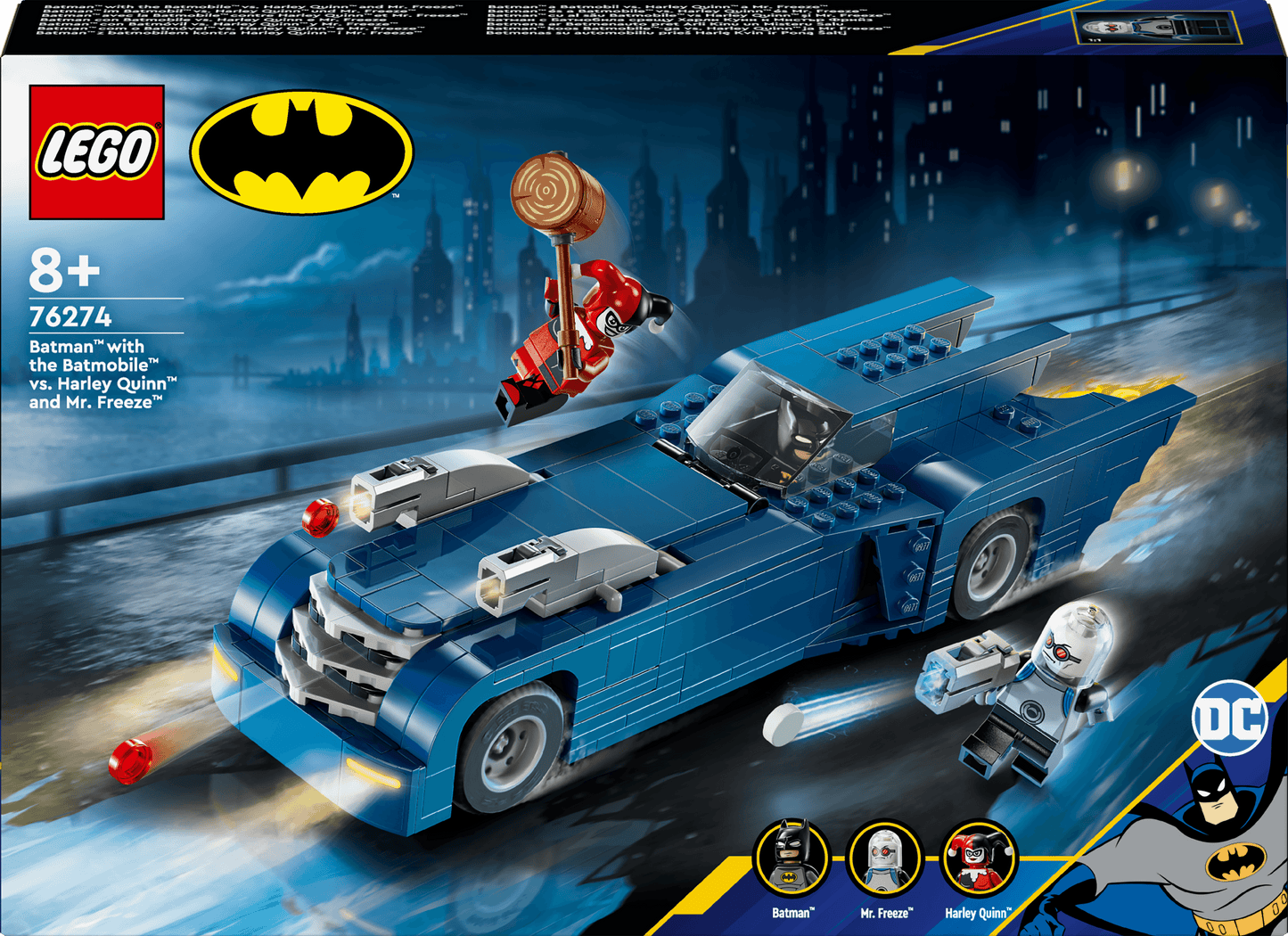 LEGO 76274 Batman: The Animated Series Batmobile vs. Harley Quinn & Mr. Freeze LEGO SUPERHEROES @ 2TTOYS LEGO €. 59.99