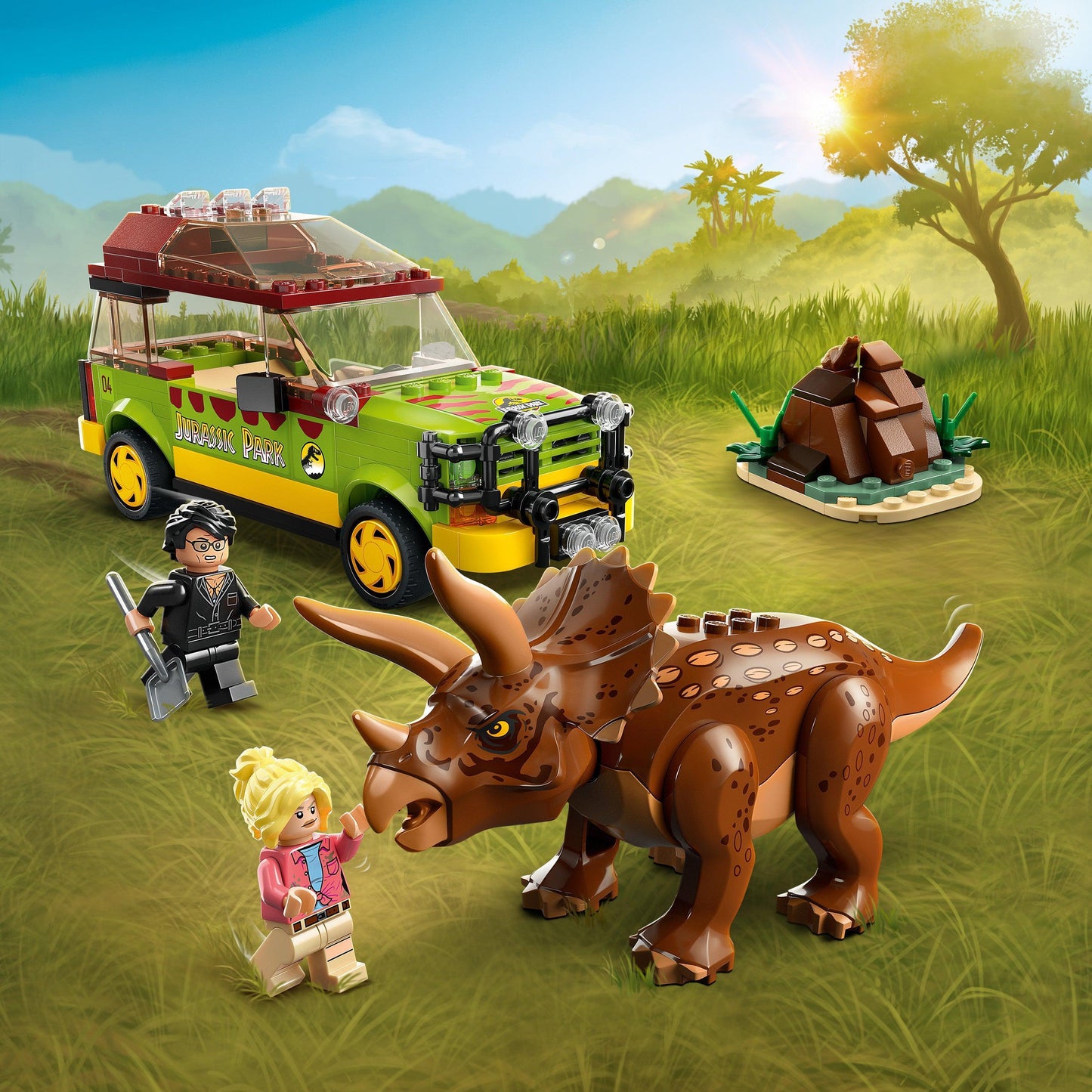 LEGO 76959 Triceratops Research LEGO JURASSIC WORLD @ 2TTOYS LEGO €. 52.99