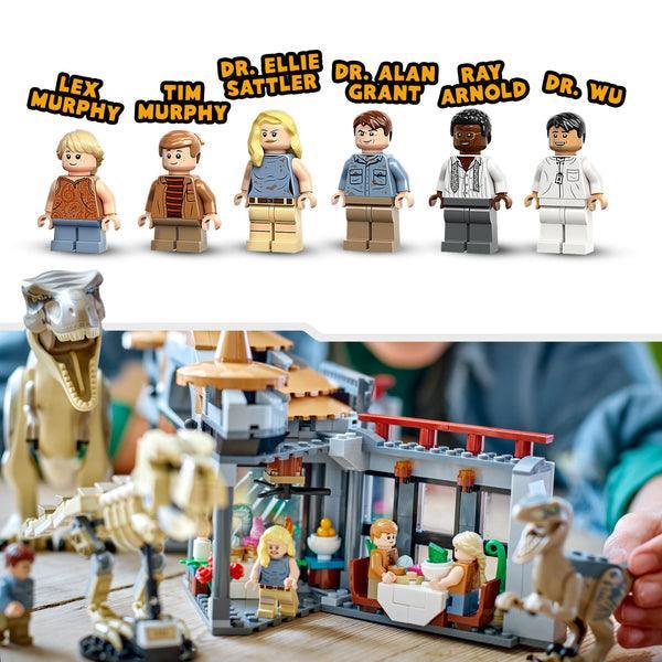 LEGO 76961 Visitor Centre: T. rex & Raptor Attack LEGO JURASSIC WORLD @ 2TTOYS LEGO €. 129.99