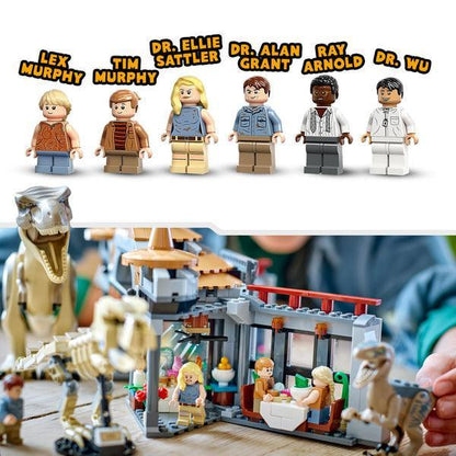 LEGO 76961 Visitor Centre: T. rex & Raptor Attack LEGO JURASSIC WORLD @ 2TTOYS LEGO €. 129.99