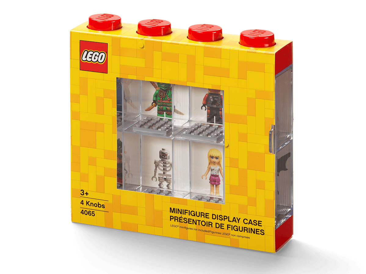 LEGO 8 Minifigure Display Case Red 5006151 Gear LEGO Gear @ 2TTOYS LEGO €. 16.49