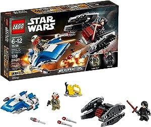 LEGO A-Wing vs. TIE Silencer Microfighters 75196 Star Wars - MicroFighters LEGO STARWARS @ 2TTOYS | Official LEGO shop😊🥰 LEGO €. 16.49