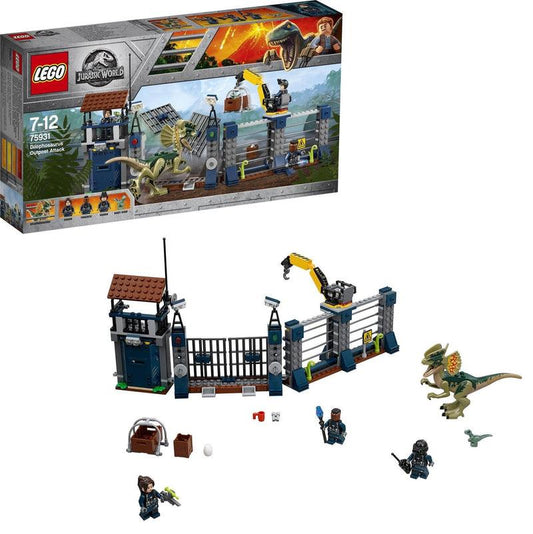 LEGO Aanval van de Dilophosaurus 75931 Jurassic World LEGO JURASSIC WORLD @ 2TTOYS | Official LEGO shop😊🥰 LEGO €. 54.99