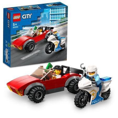 LEGO Achtervolging op de politiemotor 60392 City LEGO CITY @ 2TTOYS | Official LEGO shop😊🥰 LEGO €. 8.48