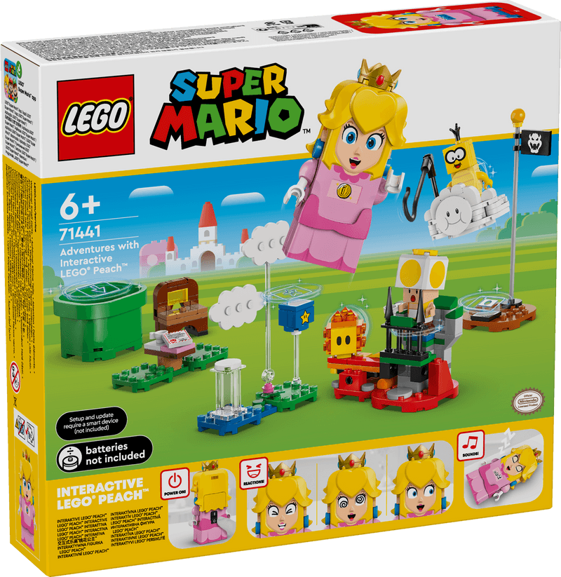 LEGO Adventures with Interactive LEGO Peach 71441 SuperMario LEGO SUPERMARIO @ 2TTOYS | Official LEGO shop😊🥰 LEGO €. 42.99