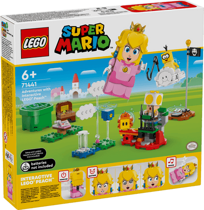 LEGO Adventures with Interactive LEGO Peach 71441 SuperMario LEGO SUPERMARIO @ 2TTOYS | Official LEGO shop😊🥰 LEGO €. 42.99