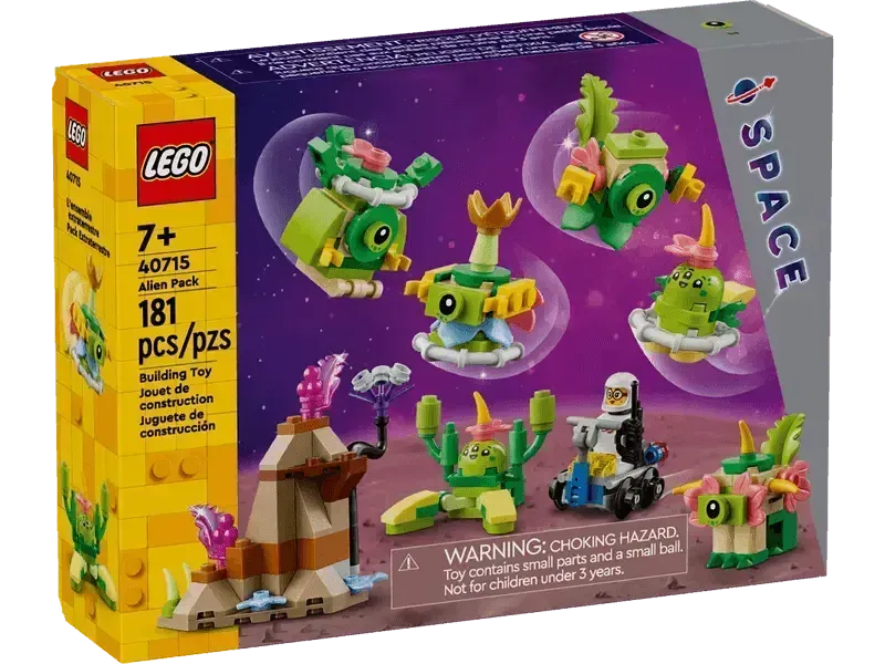 LEGO Alien Pack 40715 Creator LEGO CREATOR @ 2TTOYS | Official LEGO shop😊🥰 2TTOYS €. 14.99