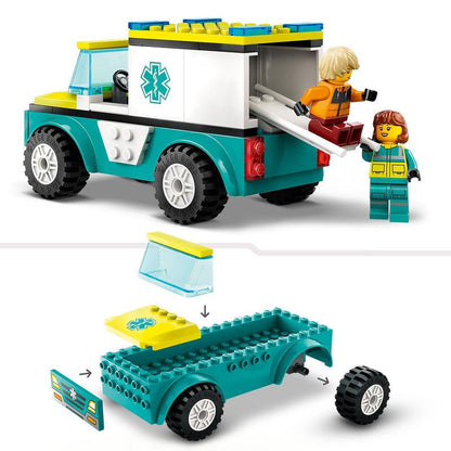 LEGO Ambulance & Snowboarder 60403 City LEGO FRIENDS @ 2TTOYS | Official LEGO shop😊🥰 LEGO €. 16.49