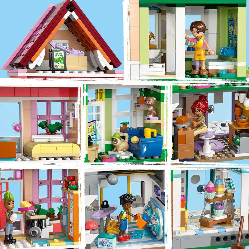 LEGO appartementen en winkels 42670 Friends @ 2TTOYS | Official LEGO shop😊🥰 LEGO €. 144.49