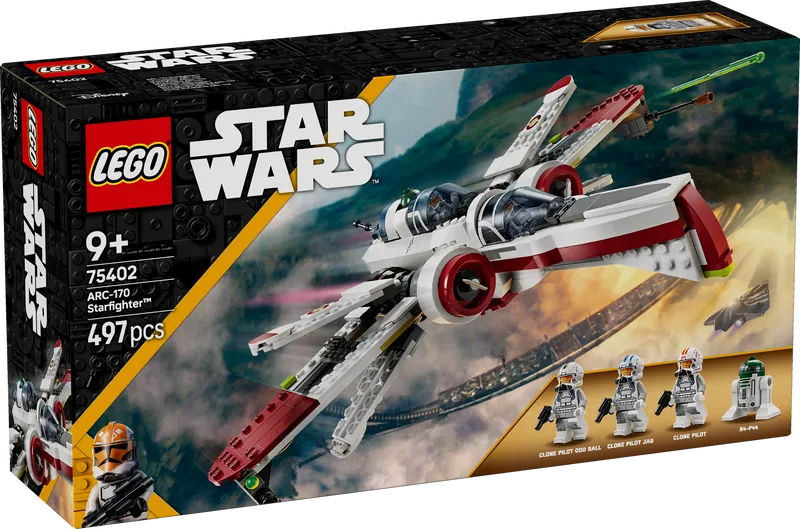 LEGO ARC-170 75402 Starwars LEGO Star Wars @ 2TTOYS | Official LEGO shop😊🥰 LEGO €. 59.49