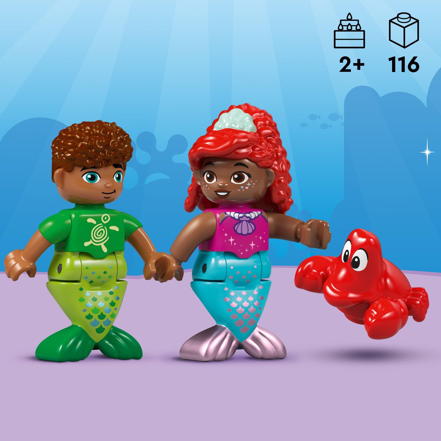 LEGO Ariëls magische onderwaterpaleis 10435 Disney (Pre-Order: verwacht juni) LEGO DUPLO @ 2TTOYS LEGO €. 76.49