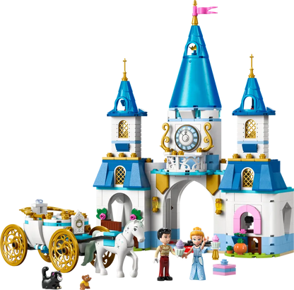 LEGO Assepoesters kasteel en paardenkoets 43275 Disney @ 2TTOYS | Official LEGO shop😊🥰 LEGO €. 67.99