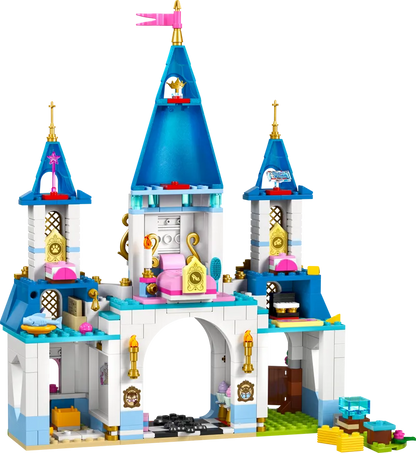 LEGO Assepoesters kasteel en paardenkoets 43275 Disney @ 2TTOYS | Official LEGO shop😊🥰 LEGO €. 67.99