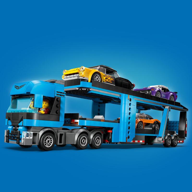 LEGO Autotransporter met Sportwagens 60408 City LEGO CITY GEWELDIGE AUTOS @ 2TTOYS | Official LEGO shop😊🥰 LEGO €. 76.49