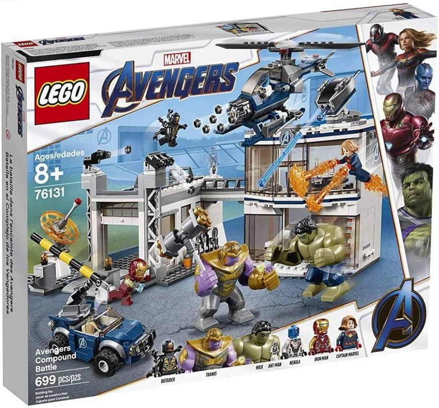 LEGO Avengers Strijd bij de basis van de Avengers 76131 Superheroes LEGO SUPERHEROES @ 2TTOYS LEGO €. 89.99