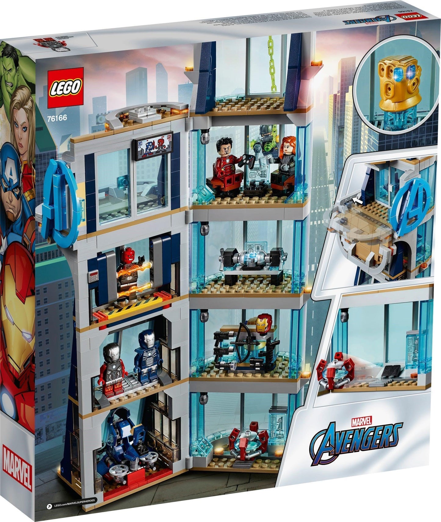 LEGO Avengers Tower Battle 76166 Superheroes LEGO SUPERHEROES @ 2TTOYS LEGO €. 134.99