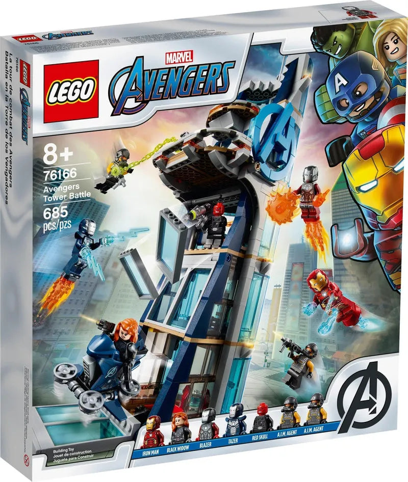 LEGO Avengers Tower Battle 76166 Superheroes LEGO SUPERHEROES @ 2TTOYS | Official LEGO shop😊🥰 LEGO €. 134.99