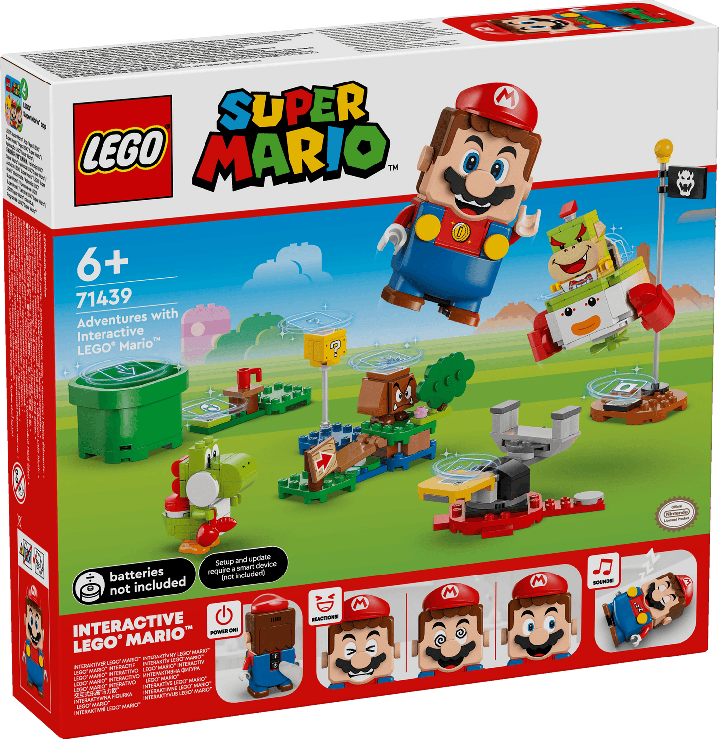 LEGO Avonturen met interactieve LEGO® Mario™ 71439 SuperMario LEGO SUPERMARIO @ 2TTOYS | Official LEGO shop😊🥰 LEGO €. 42.49