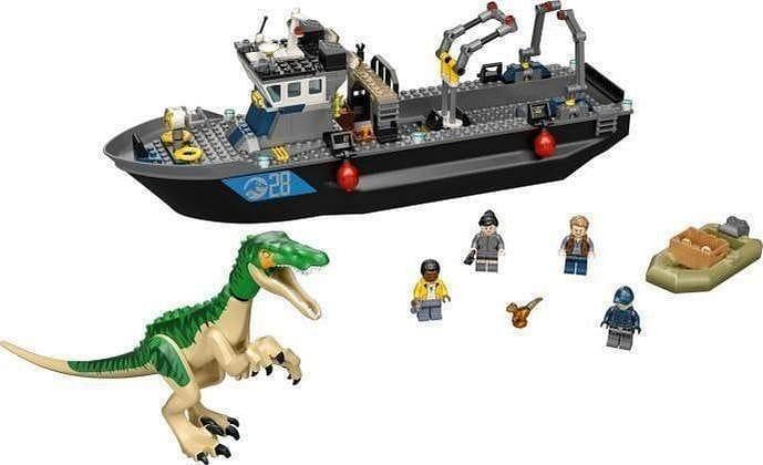 LEGO Baryonyx Dinosaur Boat Escape 76942 Jurassic World LEGO JURASSIC WORLD @ 2TTOYS LEGO €. 99.99