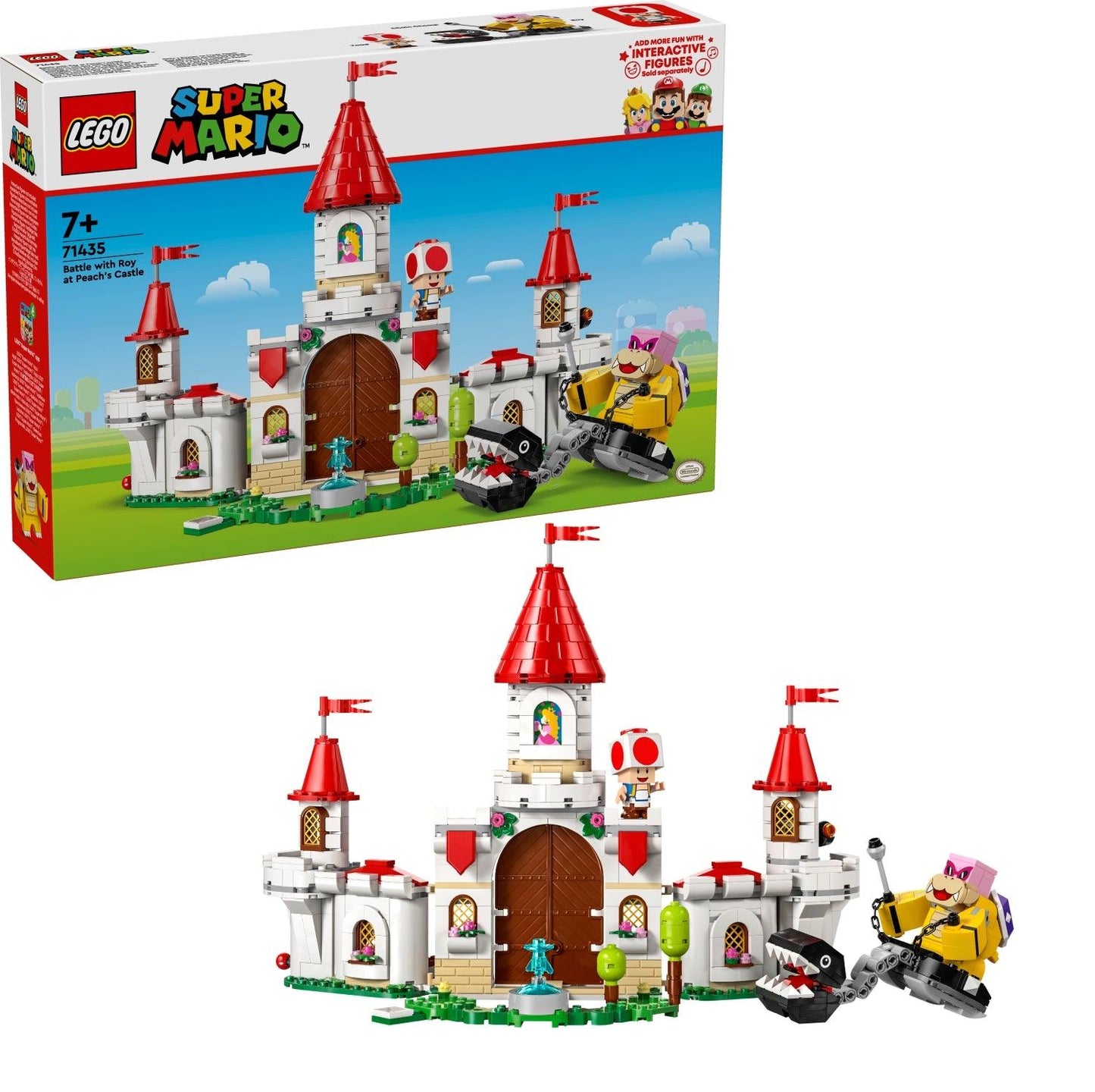 LEGO Battle with Roy at Peach's Castle 71435 SuperMario LEGO SUPERMARIO @ 2TTOYS | Official LEGO shop😊🥰 LEGO €. 64.99