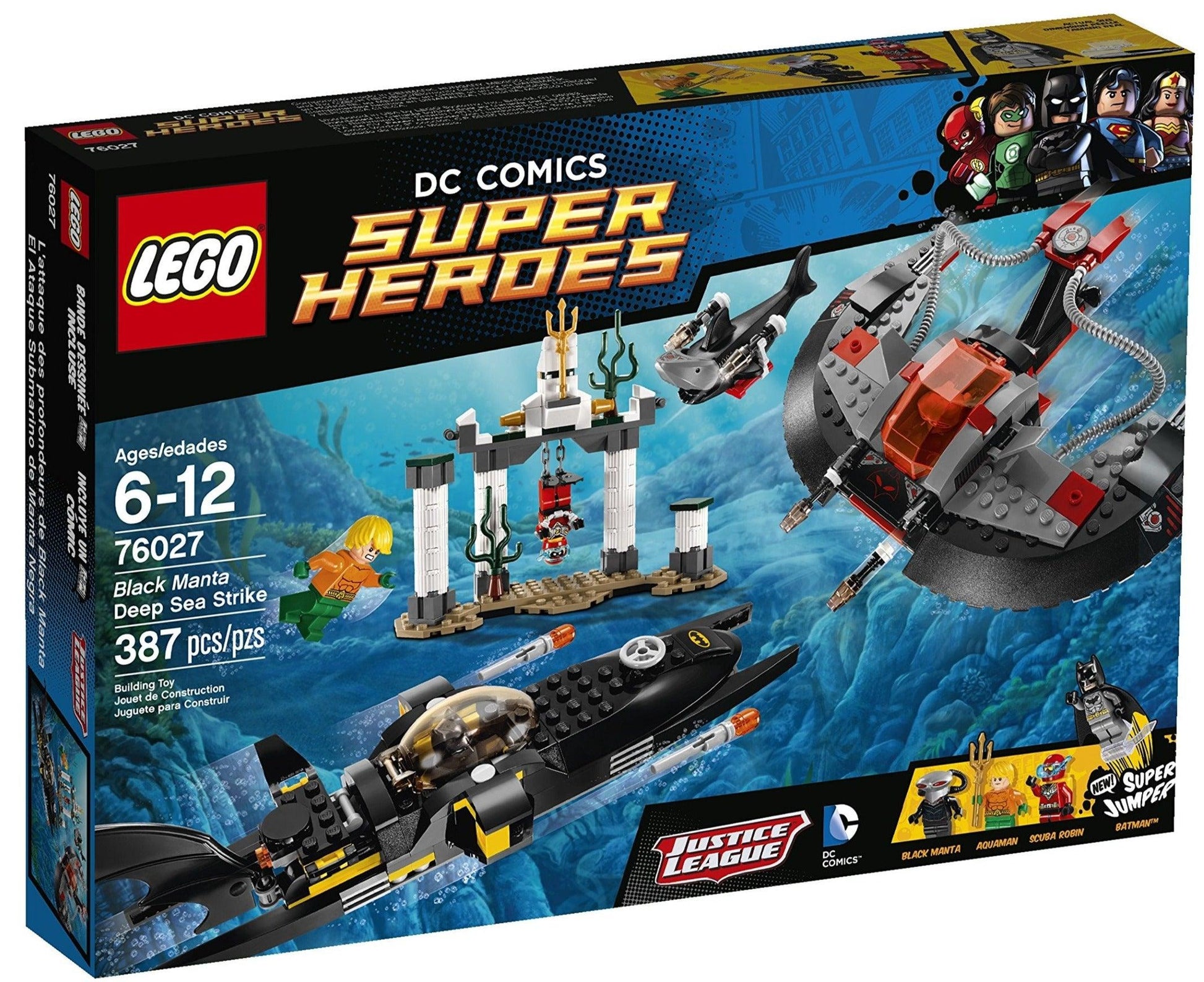 LEGO Black Manta Deep Sea Strike 76027 Batman LEGO BATMAN @ 2TTOYS | Official LEGO shop😊🥰 LEGO €. 74.99