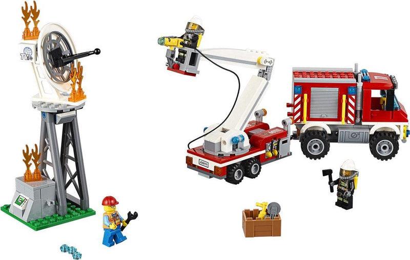 LEGO Brandweer Redt de TV mast met bluswagen 60111 City LEGO CITY BRANDWEER @ 2TTOYS | Official LEGO shop😊🥰 LEGO €. 27.49