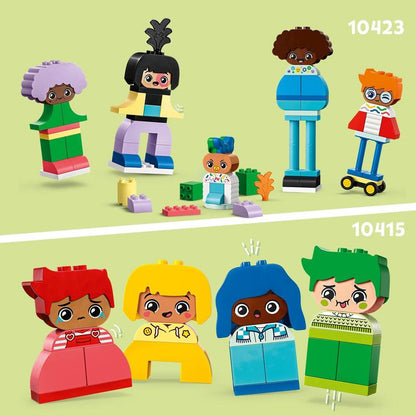 LEGO Buildable figures with big emotions 10423 DUPLO LEGO DUPLO @ 2TTOYS | Official LEGO shop😊🥰 LEGO €. 54.99