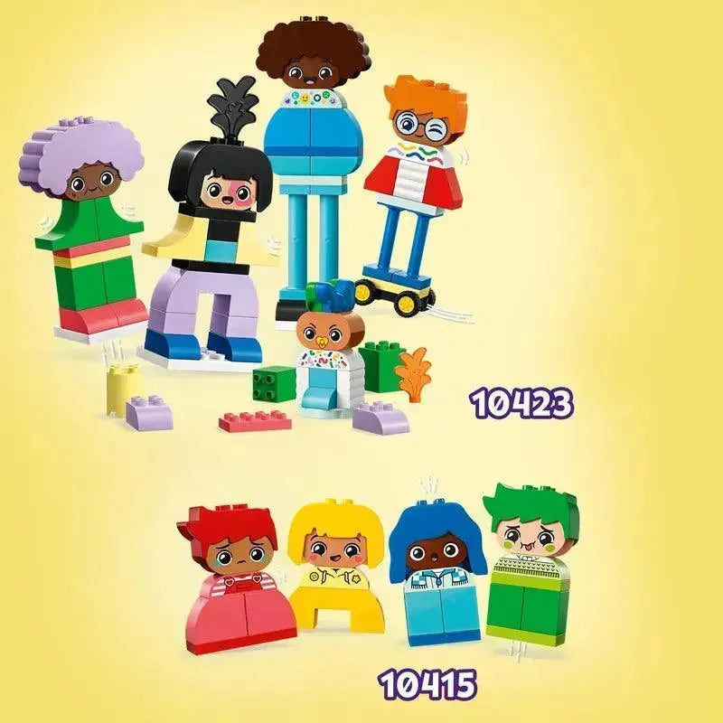 LEGO Buildable figures with big emotions 10423 DUPLO LEGO DUPLO @ 2TTOYS | Official LEGO shop😊🥰 LEGO €. 54.99