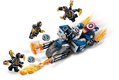 LEGO Captain America: Aanval van de Outriders 76123 Marvel Super Heroes LEGO Captain America: Outriders Attack 76123 Marvel Super Heroes 76123 @ 2TTOYS LEGO €. 16.49