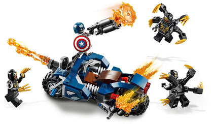 LEGO Captain America: Aanval van de Outriders 76123 Marvel Super Heroes LEGO Captain America: Outriders Attack 76123 Marvel Super Heroes 76123 @ 2TTOYS LEGO €. 16.49