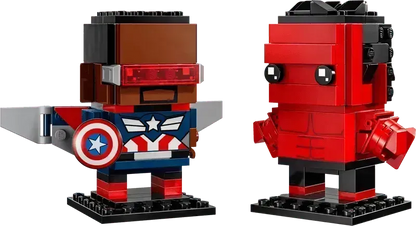 LEGO Captain America and Red Hulk figuren 40668 Brickheadz @ 2TTOYS | Official LEGO shop😊🥰 2TTOYS | Official LEGO shop😊🥰 €. 13.00