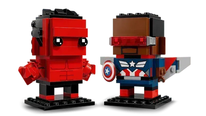 LEGO Captain America and Red Hulk figuren 40668 Brickheadz @ 2TTOYS | Official LEGO shop😊🥰 2TTOYS | Official LEGO shop😊🥰 €. 13.00