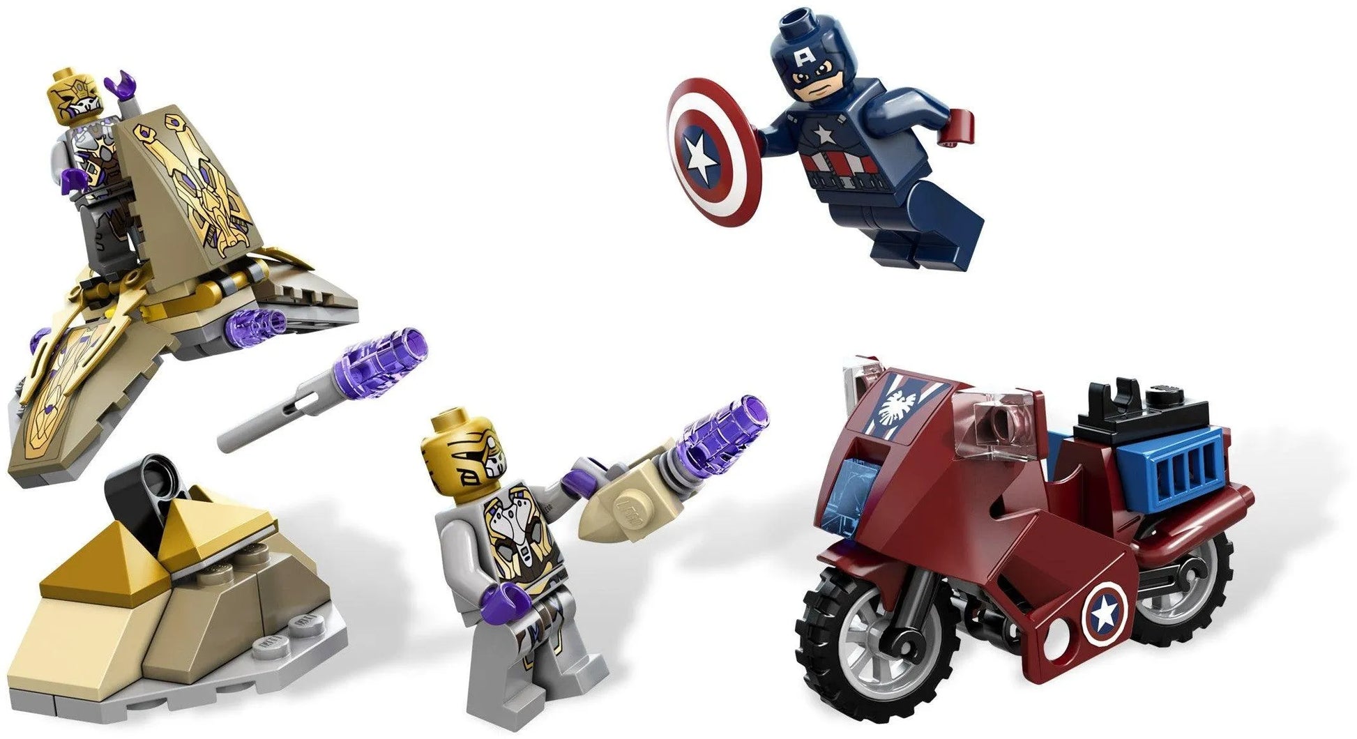 LEGO Captain America's Avenging Cycle 6865 Marvel Super Heroes LEGO Captain America's Avenging Cycle 6865 Marvel Super Heroes 6865 @ 2TTOYS | Official LEGO shop😊🥰 LEGO €. 12.99