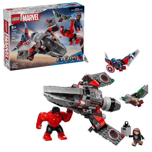 LEGO Captain America vs. Red Hulk duel 76292 Superheroes LEGO @ 2TTOYS | Official LEGO shop😊🥰 LEGO €. 46.49