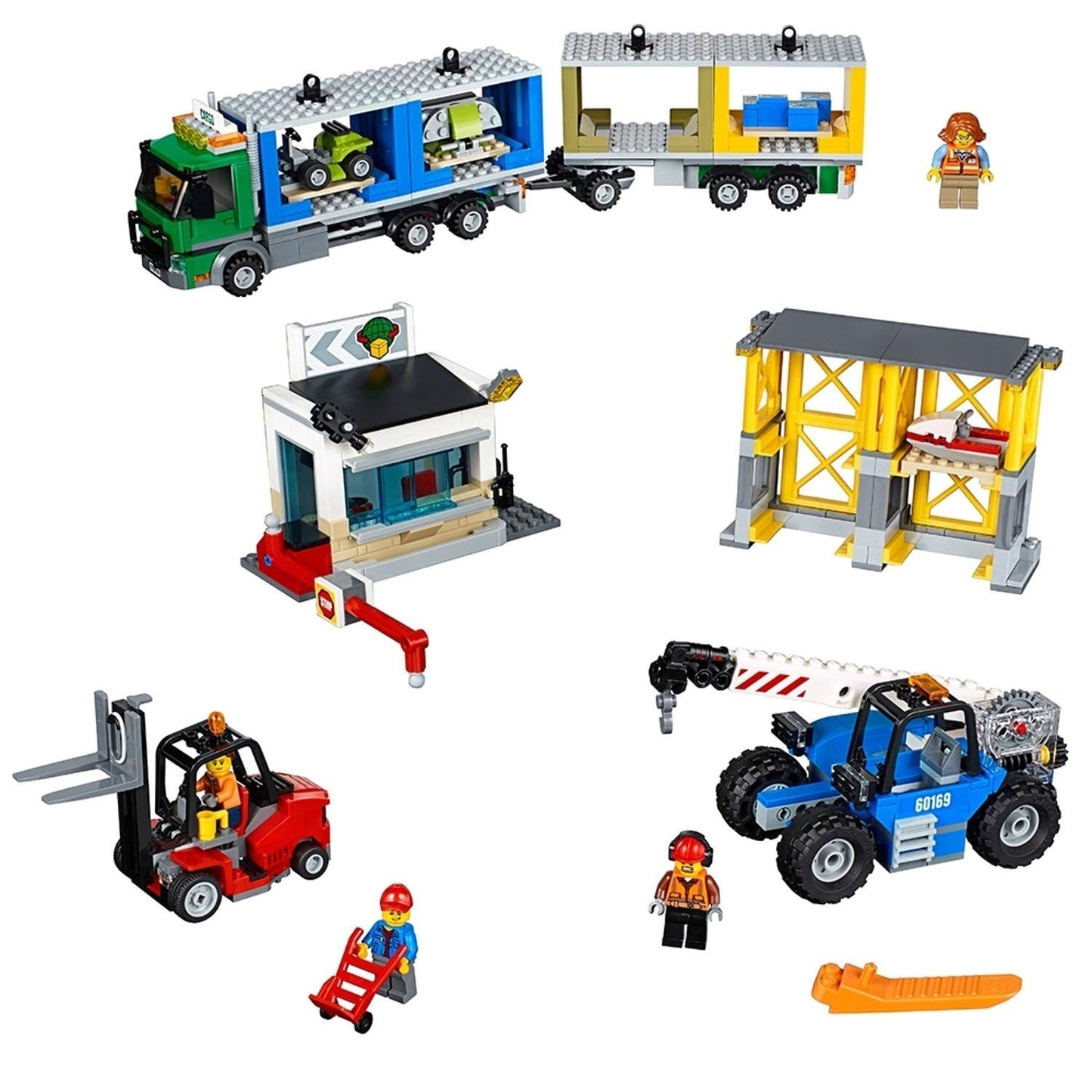 LEGO Cargo Terminal 60169 City LEGO CITY GEWELDIGE VOERTUIGEN @ 2TTOYS LEGO €. 104.99