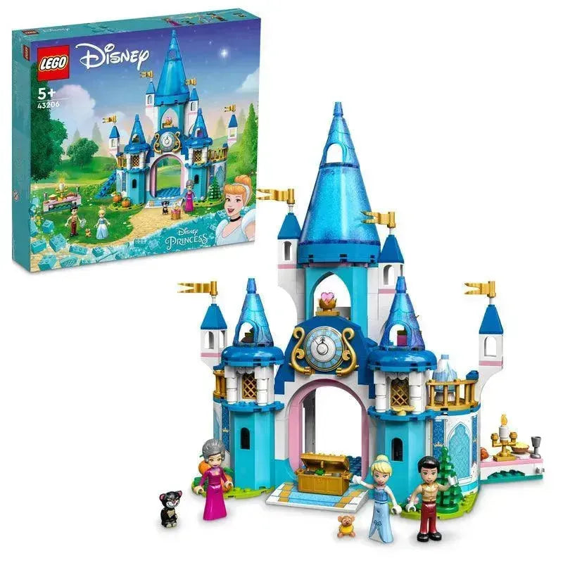 LEGO Cinderella and Prince Charming's Castle 43206 Disney LEGO DISNEY SPROOKJES @ 2TTOYS | Official LEGO shop😊🥰 LEGO €. 84.99