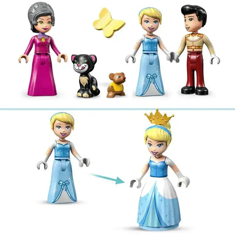 LEGO Cinderella and Prince Charming's Castle 43206 Disney LEGO DISNEY SPROOKJES @ 2TTOYS | Official LEGO shop😊🥰 LEGO €. 84.99