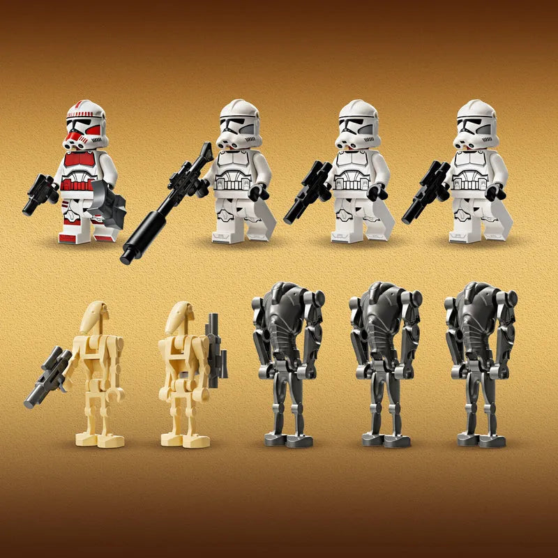 LEGO Clone Trooper and Battle Droid Battle Pack 75372 StarWars LEGO Star Wars TM @ 2TTOYS | Official LEGO shop😊🥰 LEGO €. 29.99