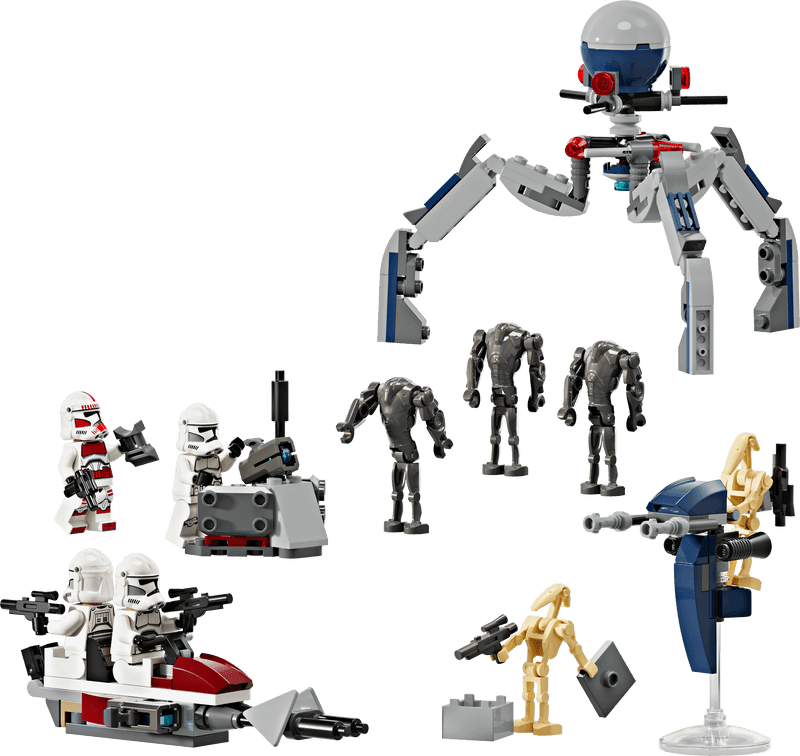 LEGO Clone Trooper™ & Battle Droid™ Battle Pack 75372 StarWars LEGO Star Wars TM @ 2TTOYS | Official LEGO shop😊🥰 LEGO €. 25.49