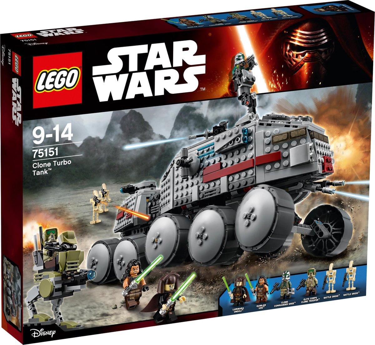 LEGO Clone Turbo Tank voor de slag om Kashyyk 75151 StarWars LEGO STARWARS @ 2TTOYS | Official LEGO shop😊🥰 LEGO €. 219.99